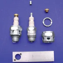 V-Twin Manufacturing Conversion Kit For Champion 18mm Spark Plugs