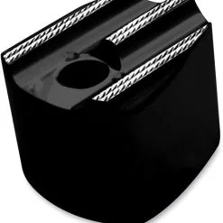 Covingtons Cycle City Covingtons Customs Ignition Switch Knob Cover Black Diamond Edge