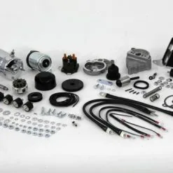 V-Twin Manufacturing Chrome Electric Start Conversion Kit