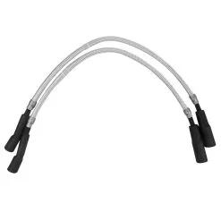 Magnum Sterling Chromite II Chrome 8mm Braided Spark Plug Wire Set