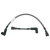 Magnum Black Pearl 8mm Braided Spark Plug Wire Set