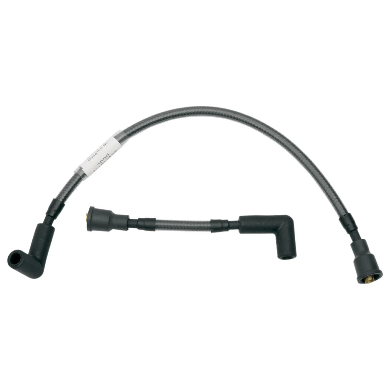 Magnum Black Pearl 8mm Braided Spark Plug Wire Set