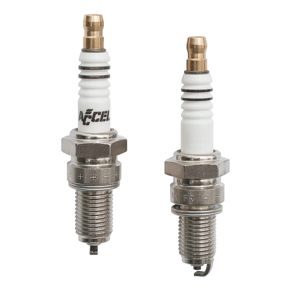 ACCEL U-Groove 2418 Spark Plug Pair