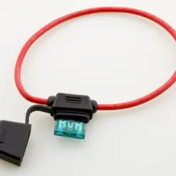 J&P Cycles In-Line Fuse Holder For ATO/ATC With Cover