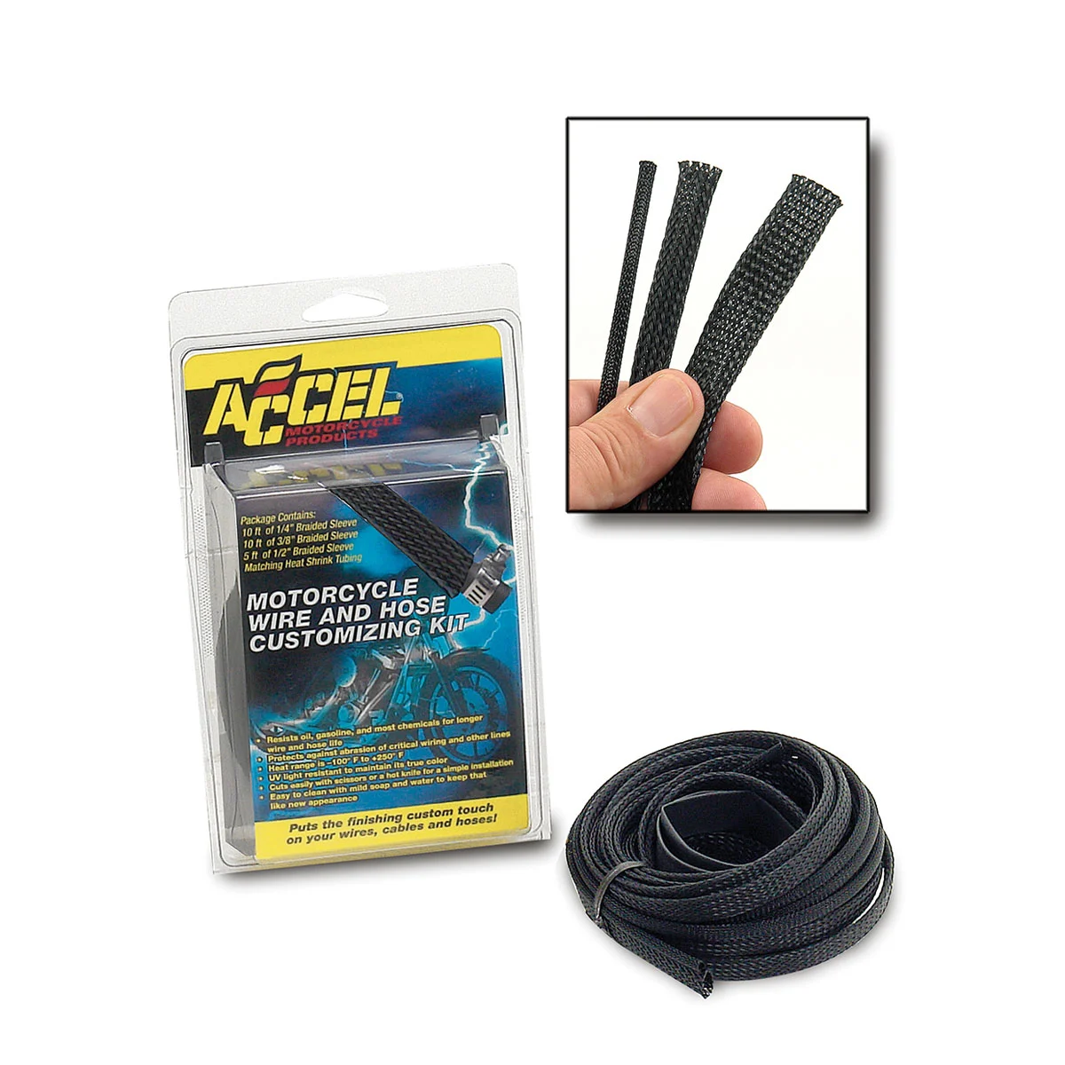 ACCEL Wire And Hose Sleeving Kit - Image 2