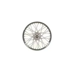 V-Twin Manufacturing 40 Spoke Chrome Front Wheel, 21" X 2.15"