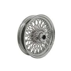 Mid-USA 80 Spoke Chrome Rear Wheel 16" X 3.50"