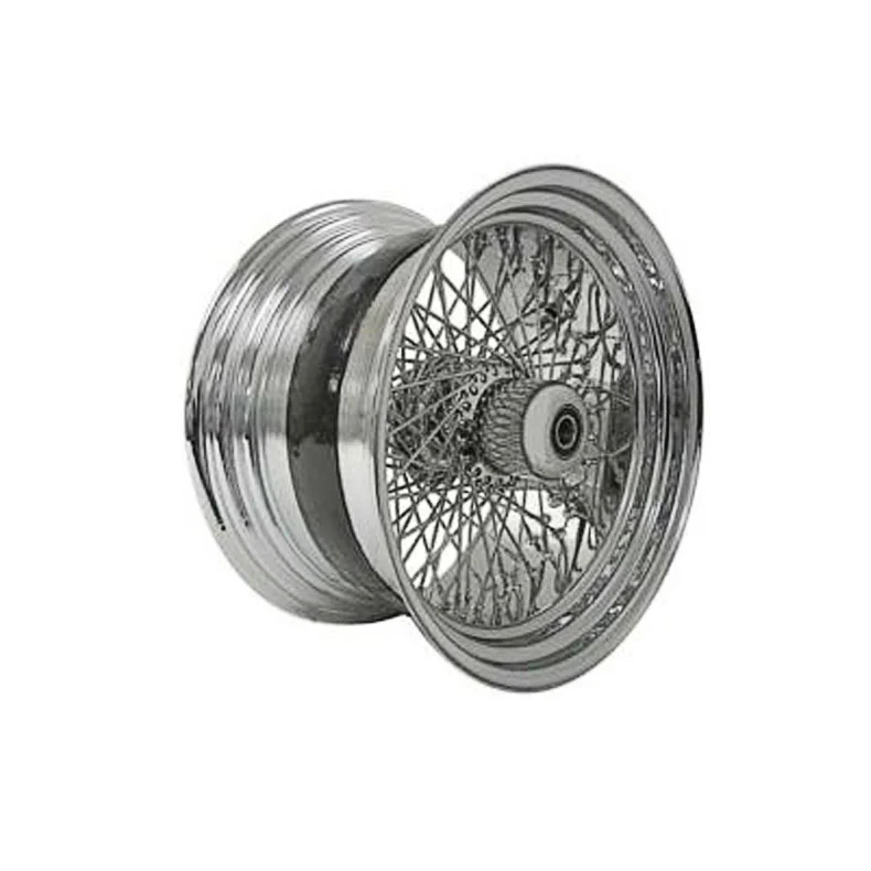 Mid-USA 80 Spoke Chrome Rear Wheel 18" X 10.50"