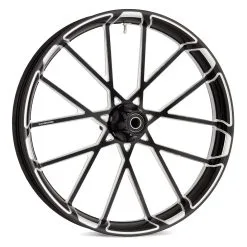 Arlen Ness Procross Black Forged Billet Wheel, 17" X 6.25"