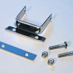 V-Twin Manufacturing Chrome Two-Piece Coil Bracket