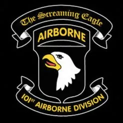Rumbling Pride Screaming Eagle Airborn Flag