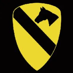 Rumbling Pride First Calvary Flag