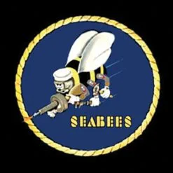 Rumbling Pride Seabees Flag