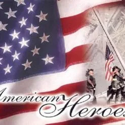 Rumbling Pride American Heroes Flag