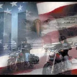 Rumbling Pride Freedom Riders Flag