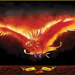 Rumbling Pride Bird Of Flames Flag