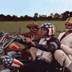 Rumbling Pride Easy Rider Flag