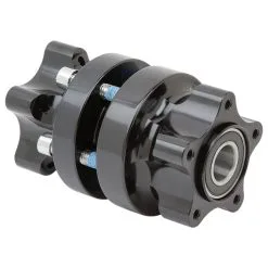 Arlen Ness Front Cartridge Hub Kit Dual Disc Black