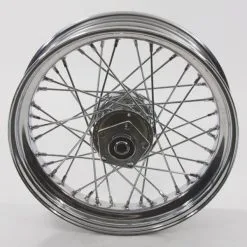 V-Twin Manufacturing 40 Spoke Chrome Rear Wheel, 16" X 3.5"