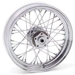 Biker's Choice 40-Spoke Dual Flange Wheel Assembly, 16 X 3.00"