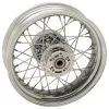 Drag Specialties 40 Spoke Chrome Rear Wheel, 16" X 5" ABS