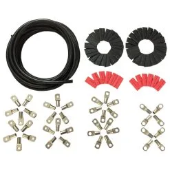 Drag Specialties Custom Battery Black Cable Kit