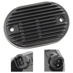 Drag Specialties Solid State Black Regulator