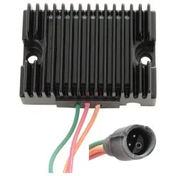 Drag Specialties Solid State Black Regulator