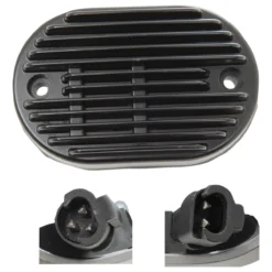 Drag Specialties Premium Voltage Black Regulator