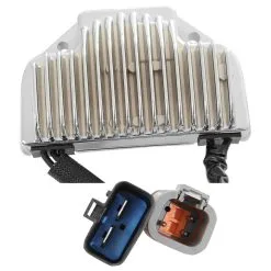 Drag Specialties Premium Voltage Chrome Regulator