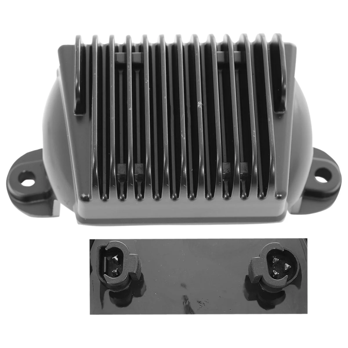 Drag Specialties Premium Voltage Black Regulator