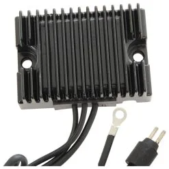 Drag Specialties Premium Voltage Black Regulator