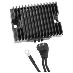 Drag Specialties Premium Voltage Black Regulator