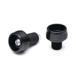 Kuryakyn Rear Axle Black Sliders