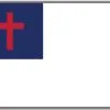 Pro Pad Christian Flag
