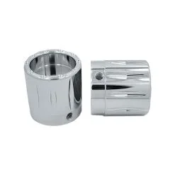 Avon Grips Chrome Rival 7/8" Axle Nut Covers