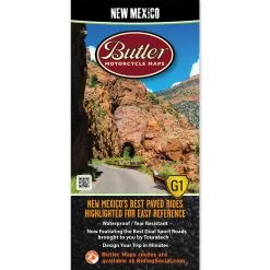 Butler Maps G1 New Mexico Motorcycle Map
