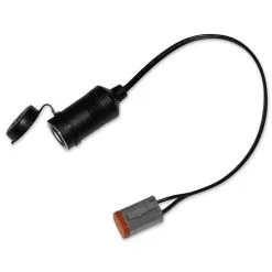 NAMZ Custom Cycle Power Port With Dust Cover