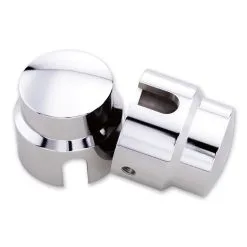 Milwaukee Twins Dome Rear Axle Nut Covers