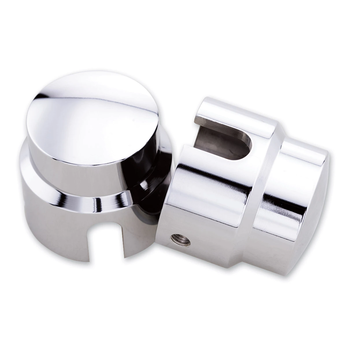 Milwaukee Twins Dome Rear Axle Nut Covers