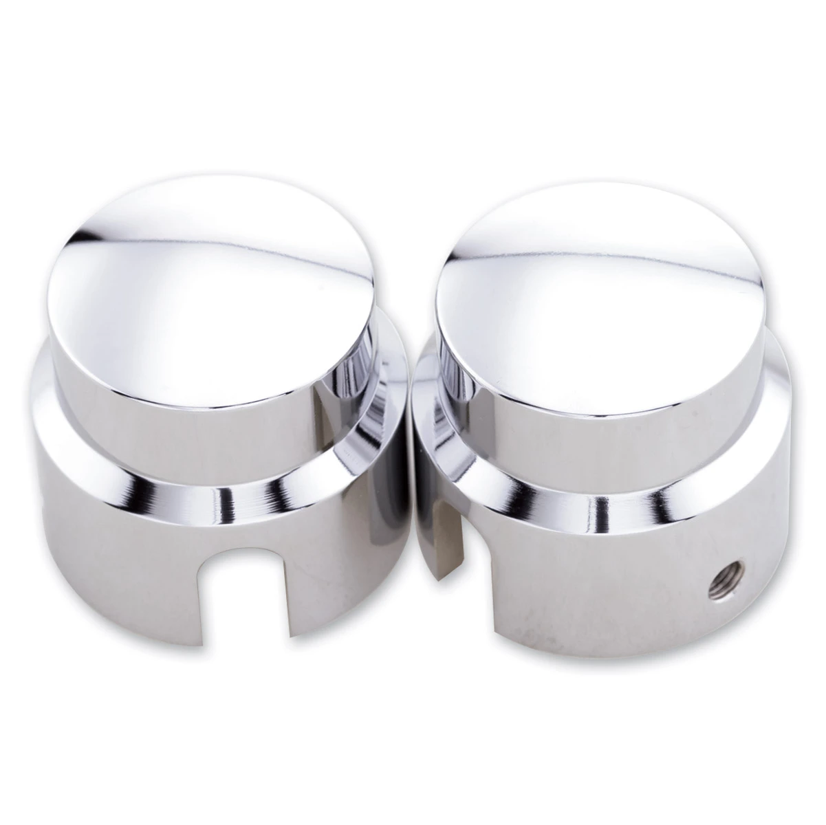 Milwaukee Twins Dome Rear Axle Nut Covers - Image 2