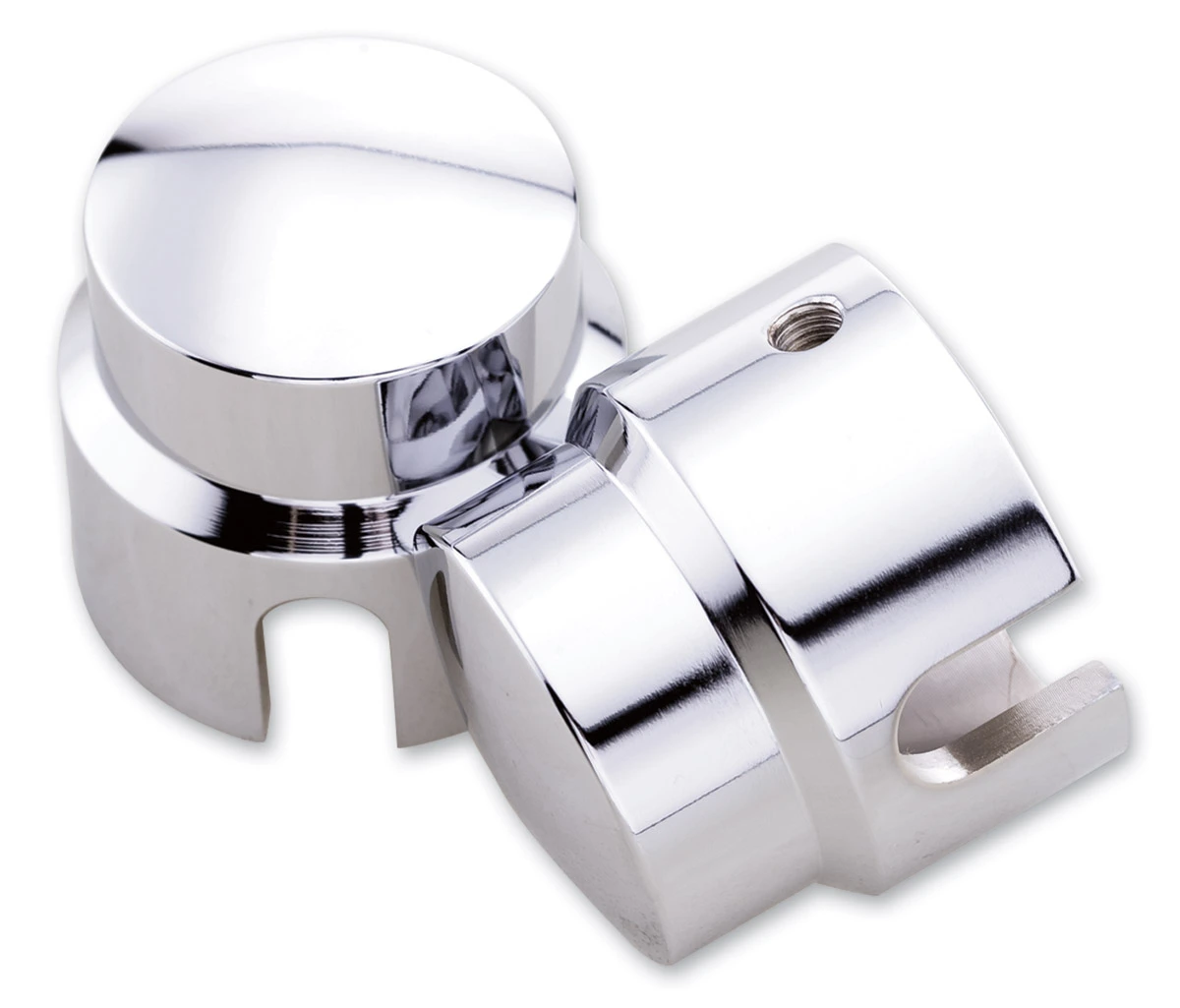 Milwaukee Twins Dome Rear Axle Nut Covers - Image 3