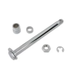 V-Twin Manufacturing Chrome Rear Axle Kit