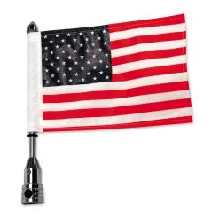 Pro Pad Tour Pack Solid Flag Mount With 10″ X 15″ American Flag