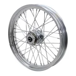 V-Twin Manufacturing 40 Spoke Chrome Front Wheel, 21" X 3.25"