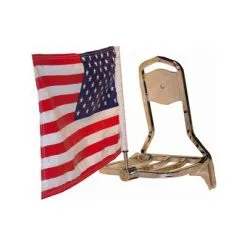 Pro Pad Square Rack Mount With 10″ X 15″ Parade Flag