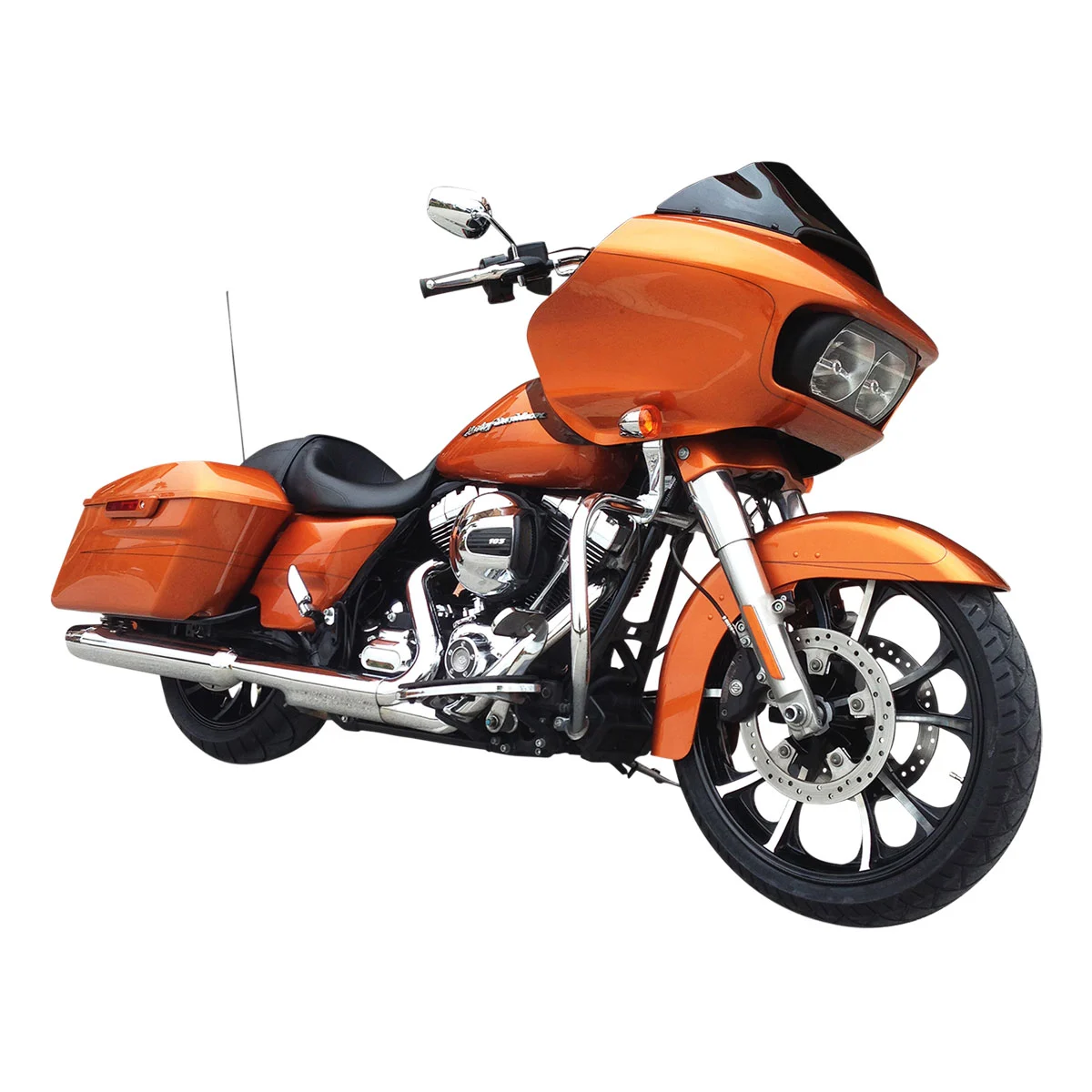 Coastal Moto Largo Cast Black Contrast Cut Front Wheel, 21" X 3.5" Non-ABS - Image 4