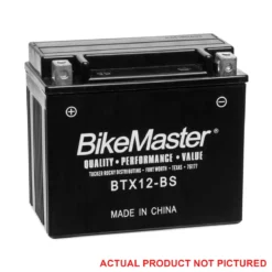 BikeMaster Maintenance Free Battery
