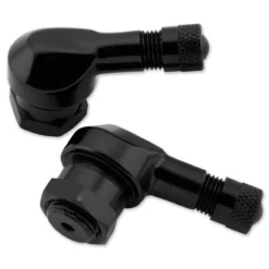 BikeMaster Black 11.3mm Angled Aluminum Valve Stem