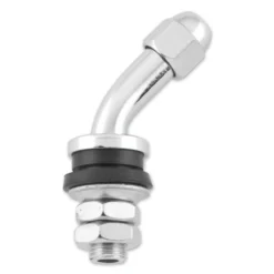 BikeMaster Chrome 45 Degree Valve Stem
